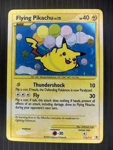 Flying Pikachu Holo + Swirl 💫 (113/111 Rising Rivals) (LP) - Bild 1 von 9
