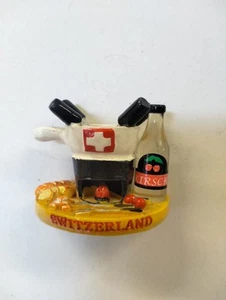  CALAMITA  FRIGO  MAGNET SOUVENIR   SVIZZERA  - Picture 1 of 1