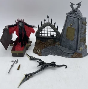Vintage 1997 McFarlane's Monsters Dracula Playset W/ Figure Vampire Horror - Picture 1 of 10