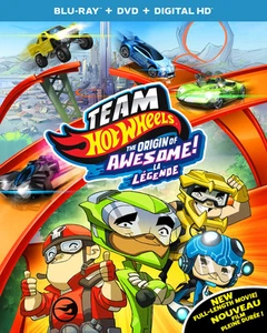 Team Hot Wheels: The Origin of Awesome! (Blu-ray + DVD) - Picture 1 of 1
