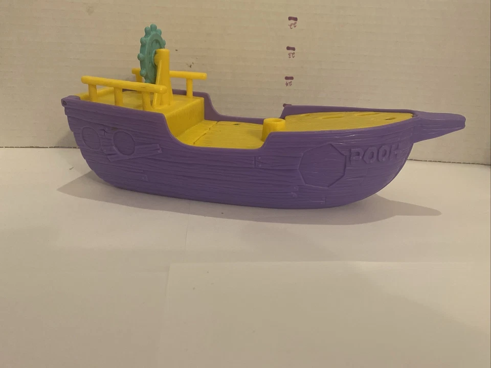 Винтажный пиратский корабль Winnie the Pooh Ahoy There от Disney Mattel 1999 - Изображение 1 из 4