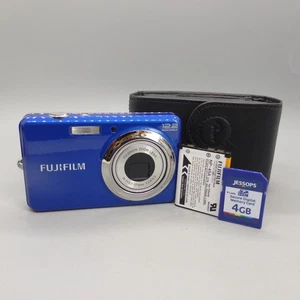 Fujifilm Digital Camera FinePix J30 12.2MP Blue Tested - Picture 1 of 9