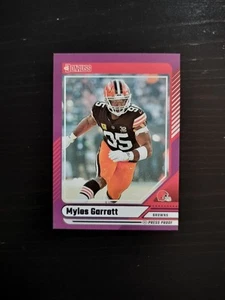 2024 Panini Donruss - Myles Garrett #115 Purple Press Proof - Bild 1 von 2