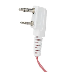 Mic Earpiece Air Tube Headset Radiation Prot-ection PTT Button For 8 SAL - Zdjęcie 1 z 18