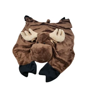 Alfombra de bosque de animales de felpa con manta de alce - Imagen 1 de 8