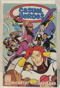 Casual Heroes Comic #1 (1996) Image McCarthy Stangeland Comics - Picture 1 of 2