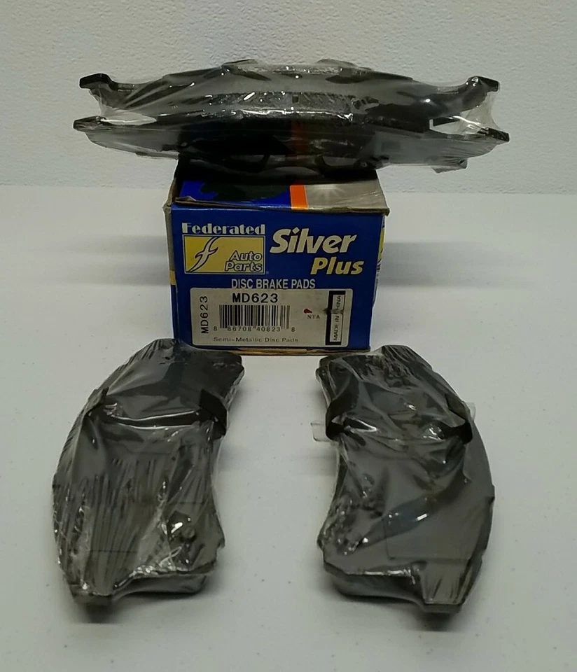 Pastilha de freio a disco MD623 prata federada plus semi-metálica MD623 - Imagem 1 de 3