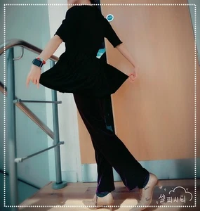 GUESS Velvet slip swing dress cocktail WrapUp ruffle cardigan TailorMade pant S - Picture 1 of 7