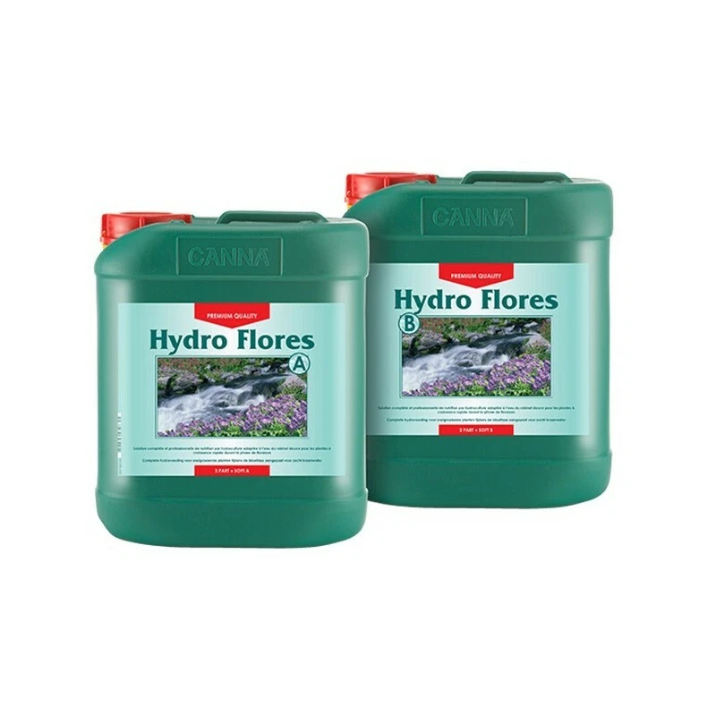Hydro Flores A+B SOFT Water 10L - Canna Hydroponic Nutrient 10 Litres - Image 1 of 1