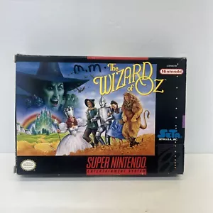 The Wizard of Oz SNES Super Nintendo- Box, Cartridge, Manual! FAST SHIPPING! - Picture 1 of 13