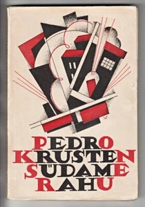AVANT-GARDE Cover JAAN VAHTRA "Südamerahu" Pedro Krusten Novel ESTONIA 1928 - Picture 1 of 6