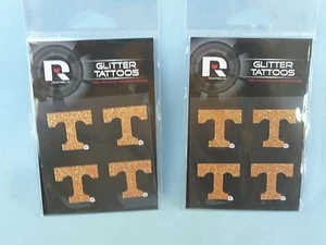 Tennessee Volunteers GLITTER TATTOOS New in Package RICO Quantity of 12 packages - Picture 1 of 3
