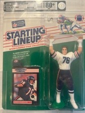 1989 Kenner Starting Lineup Steve McMichael Bears RARE AFA 80+ NM (85, 80, 85)