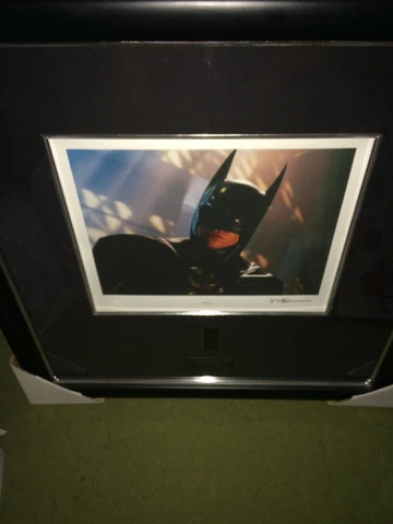 🔥Val Kilmer SIGNED senigraph from Batman Forever EXTREMELY RARE Low #6 with COA Cover