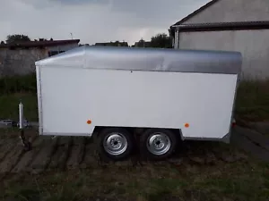 Motorrad Anhänger Geschlossen Mit Rampe Tüv Neu - Bild 1 von 14