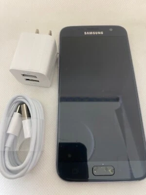 Samsung Galaxy S7 SM-G930P Sprint-Black -Used - Image 1 of 2