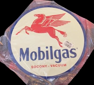 Reproduction MOBIL Gas Pegasus Metal Sign 11" New - Picture 1 of 3