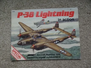 P-38 Lightning In Action -  Aircraft Number 109 -  squadron/signal publications - Bild 1 von 1