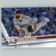 2017 Topps Chris Hatcher Los Angeles Dodgers #325