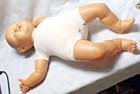 21" BERJUSA SLEEPING NEWBORN BABY DOLL REBORN REALISTIC - BROKEN BATTERY BOX