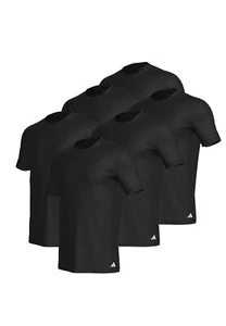 6 er Pack adidas Crew Neck T-Shirt Herren Unterhemd Rund Ausschnitt Baumwolle - Bild 1 von 20
