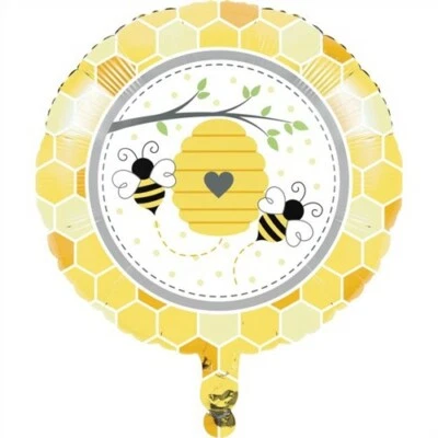 Bumblebee Baby Foil Balloon Bee Baby Shower Decoration - Image 1 of 2