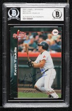 2001 Multi-Ad Sports Lowell Spinners Kevin Youkilis BAS Certified BGS Encased