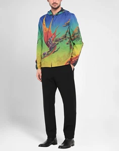 PVP €1315 VALENTINO Chaqueta IT48 US38 M Dragon at Dawn Con Capucha Hecha en Italia - Imagen 1 de 7