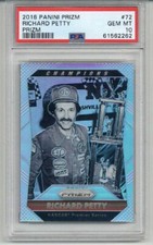 2016 PANINI PRIZM PRIZM #72 RICHARD PETTY CARD NASCAR PSA 10 LOW POP 3 RARE