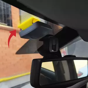 Clip Adhesiva 2019 Sistema De Fijación Removible 3 X 3 Cm 1 Pieza Amarillo - Imagen 1 de 1