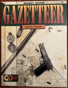  SELTEN! GDW MERC 2000 Rollenspiel RPG-Spiel - Gazetteer 1991 fast neuwertig - Bild 1 von 4