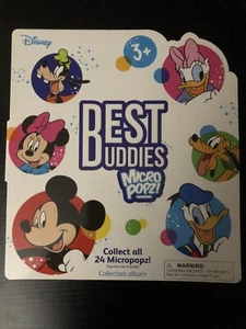 Disney Best Buddies Micro Popz Case w/ Game & All 24 Figures 2020 - Picture 1 of 8