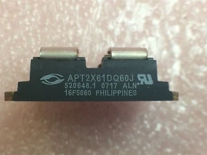 APT2X61DQ60J MICROSEMI DIODE MODULE 600V 60A ISOTOP ROHS 1 UNIT - Picture 1 of 3