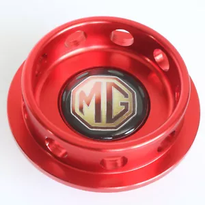 Tapa de relleno de aceite MG 6 1.8 billete rojo anodizado aluminio motor Kavachi MG6 SAIC - Imagen 1 de 4