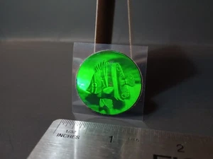 Vintage Aufkleber 3D Holografisch Tropisch Engel Fisch Sticker Mod Laser Polaroid ? - Bild 1 von 9