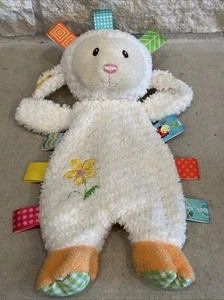 UU) Mary Meyer Taggies Sheep Lamb Security Baby Blanket Lovey Soft Toy Plush 12" - Imagen 1 de 2