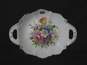 Aynsley Howard Sprays Handled Server Vintage Bone China Made in England - Picture 1 of 2