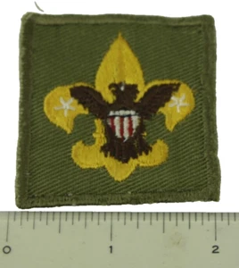 1960s Boy Scouts America BSA Rank Tenderfoot Scout Badge Patch Vintage FREE SHIP - Picture 1 of 6
