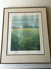 Landscape Limited Edition Lithograph, Numbered & Signed, Framed, 15" x 19" Image
