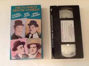 The Funniest Men of Comedy VHS Laurel & Hardy Bob Hope Bing Crosby - Picture 1 of 3