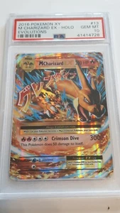 Pokemon 2016 XY Evolutions M Charizard Ex Holo #13 PSA10 Gem Mint - Picture 1 of 3