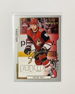 2020-21 Upper Deck MVP Hockey Gold Script Taylor Hall #41 NM