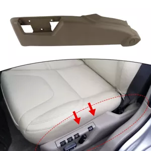 Left Driver Side Front Seat Panel Trim Beige Fit For Volvo XC90 2005-2014 - Picture 1 of 11