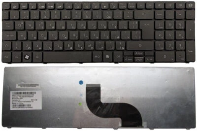 Teclado BÚLGARO Gateway ID58 N10 NE51B NE522 NE56R NE71B NV53A NV55C NV59C Foto 1 de 2