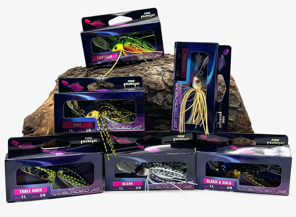 Fox Rage Chatterbait Bladed Jig 3/0 17g Ultra UV für Hecht Zander Barsch DA - Bild 1 von 1