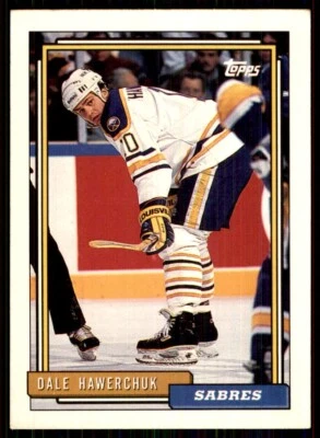 1992-93 Topps Dale Hawerchuk Buffalo Sabres #296 - Image 1 of 2