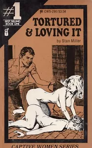 Tortured & Loving It by Stan Miller Erotic Sleaze GGA Pulp Paperbacks 1985 1st F - Picture 1 of 1