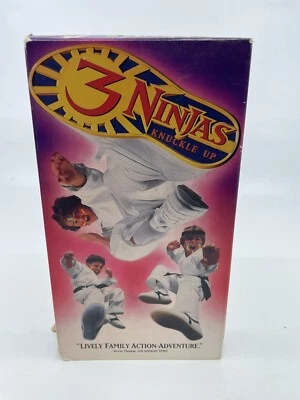 3 Ninjas Knuckle Up (VHS 1995  - Image 1 of 3