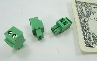 10 Phoenix Contact 2-Position Screw Plug Connectors MCVR 1,5/ 2-ST-3,81 1827127