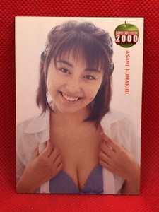 ASAMI KUMAKIRI Bomb card Fresh 2000 Japan gravure Bikini Girl Idol No.56